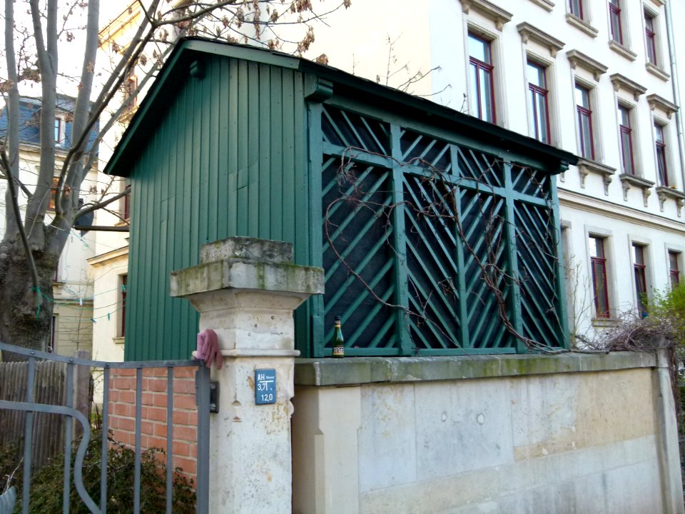 Pavillon Niederwaldstraße 20 Ermelstraße Striesen 1