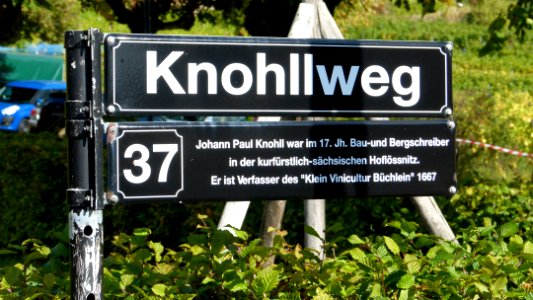 Knohllweg in Radebeul