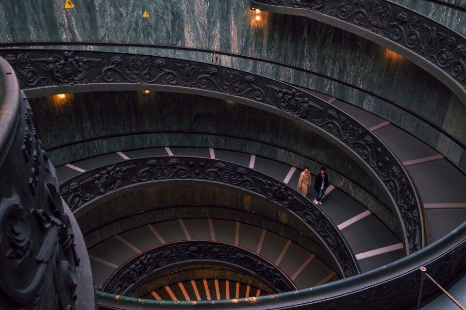 Vatican museums spiral landmark