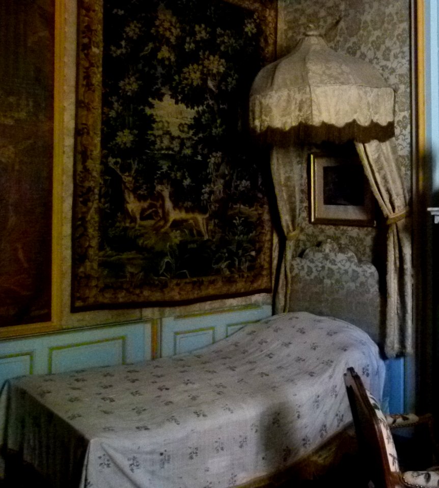 Lit et dais de lit - Château de Voltaire - Ferney-Voltaire