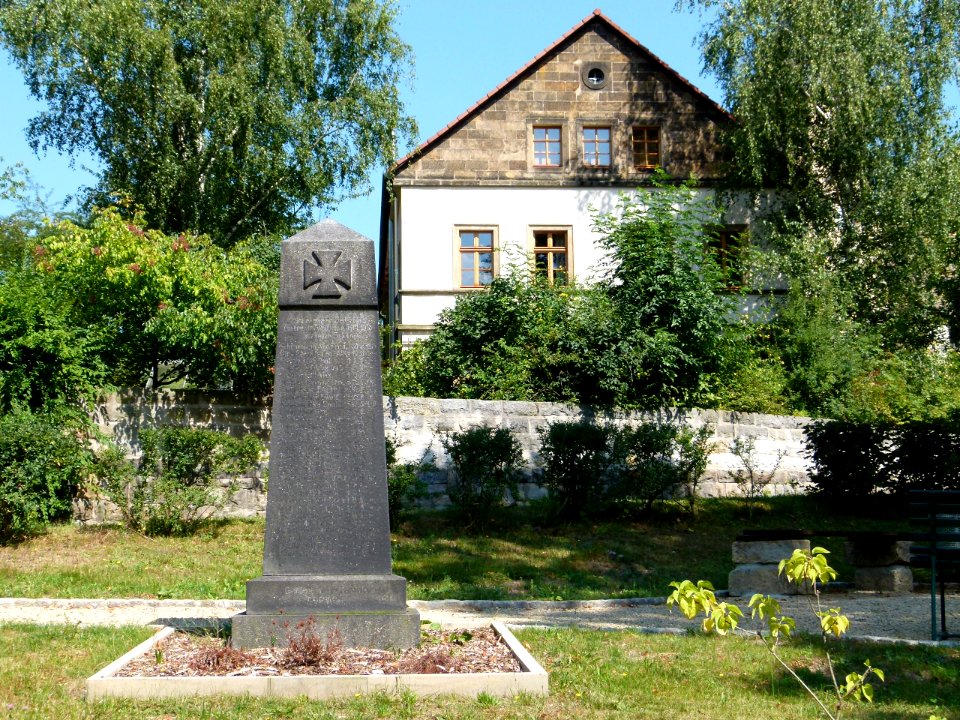 Kriegerdenkmal Schulstraße 1 Dorf Wehlen 2