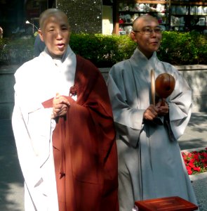 Korean monks photo