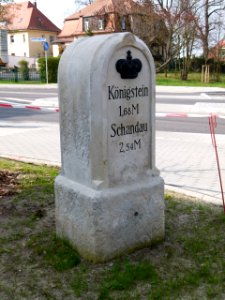 Meilenstein Krietzschwitzer Straße 1 Pirna 1