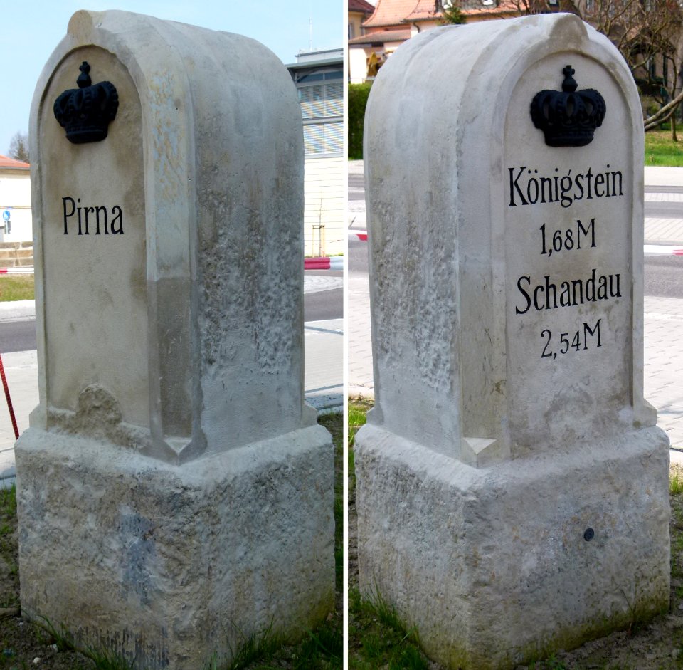 Meilenstein Krietzschwitzer Straße 1 Pirna 3