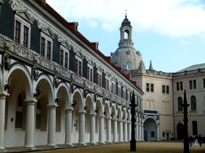 Stallhof in Dresden 1