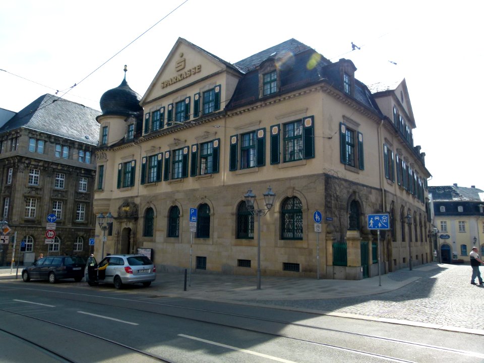 Spa⁮rkasse Marktstraße 17 Plauen 1