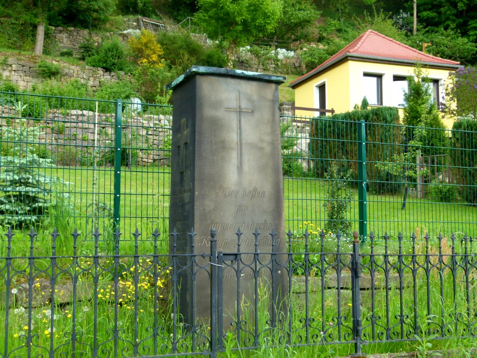 Ulanendenkmal Oberposta Pirna 2