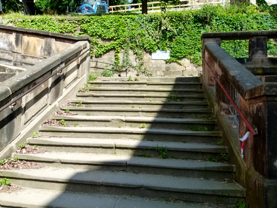 Treppe Obere Burgstraße Pirna