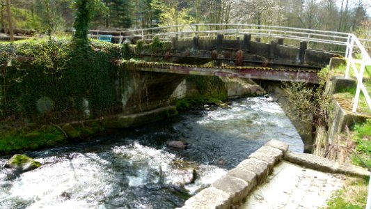 Sandsteinbogenbrücke Wesenitz in Liebethal, Pirna 3