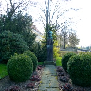 Richard-Wagner-Denkmal Tschaikowskiplatz Graupa Pirna 2