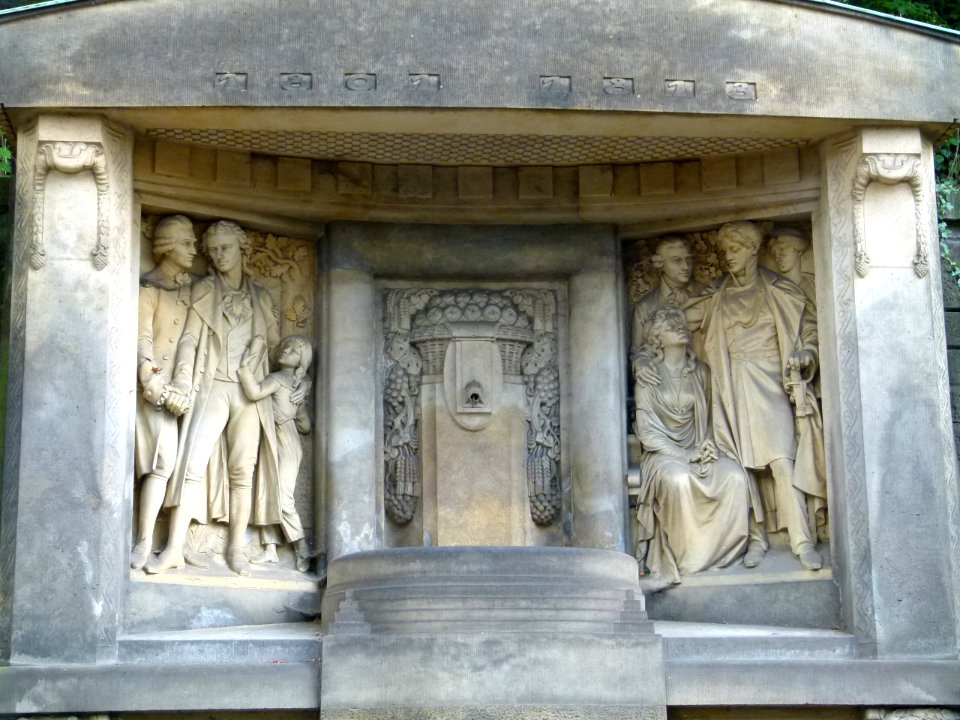 Schiller-Körner-Denkmal in Loschwitz 2