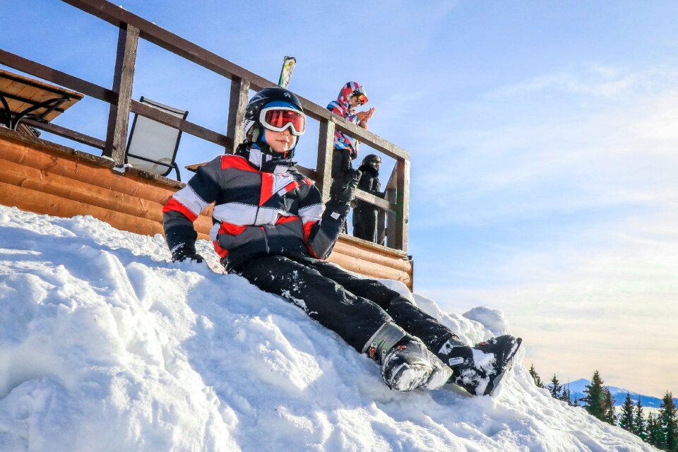Ice mountain baby