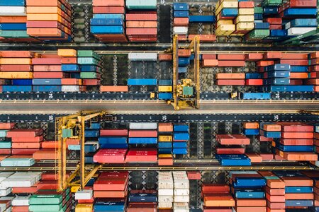 Travel cargo wharf