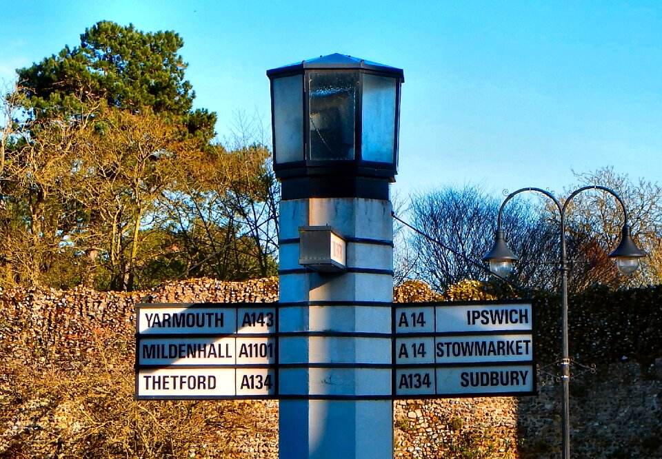 Sign directional way
