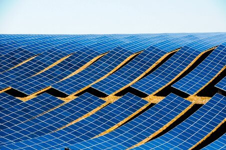 Solar photovoltaic panel photo