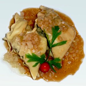 Schwäbische Maultaschen (Ausschnitt)