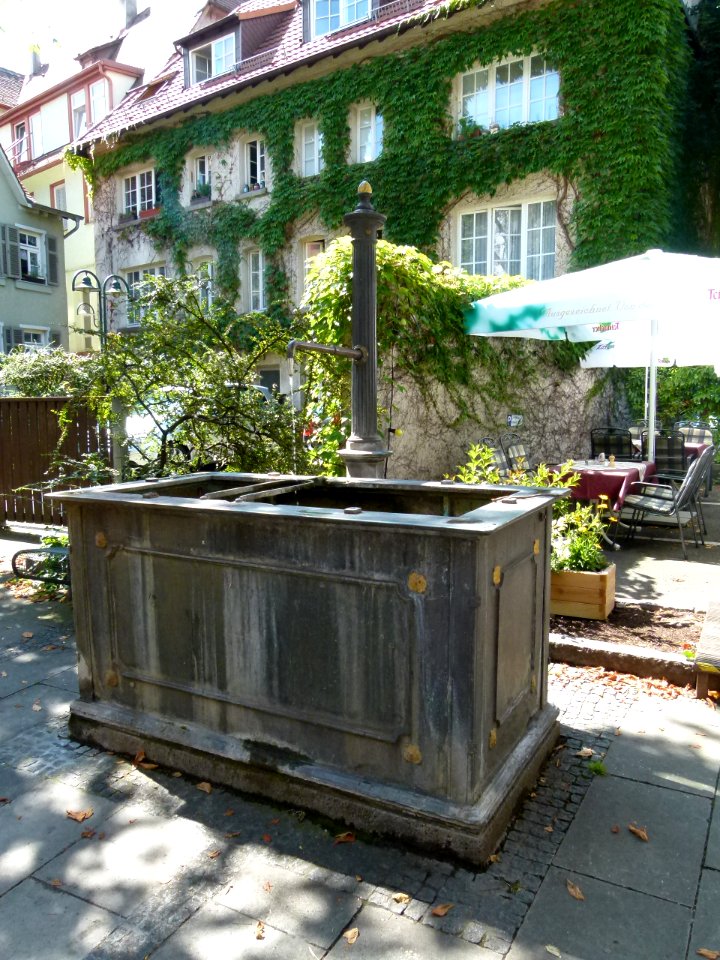 Schreinereibrunnen Zaisgasse 6 Bad Cannstatt 1