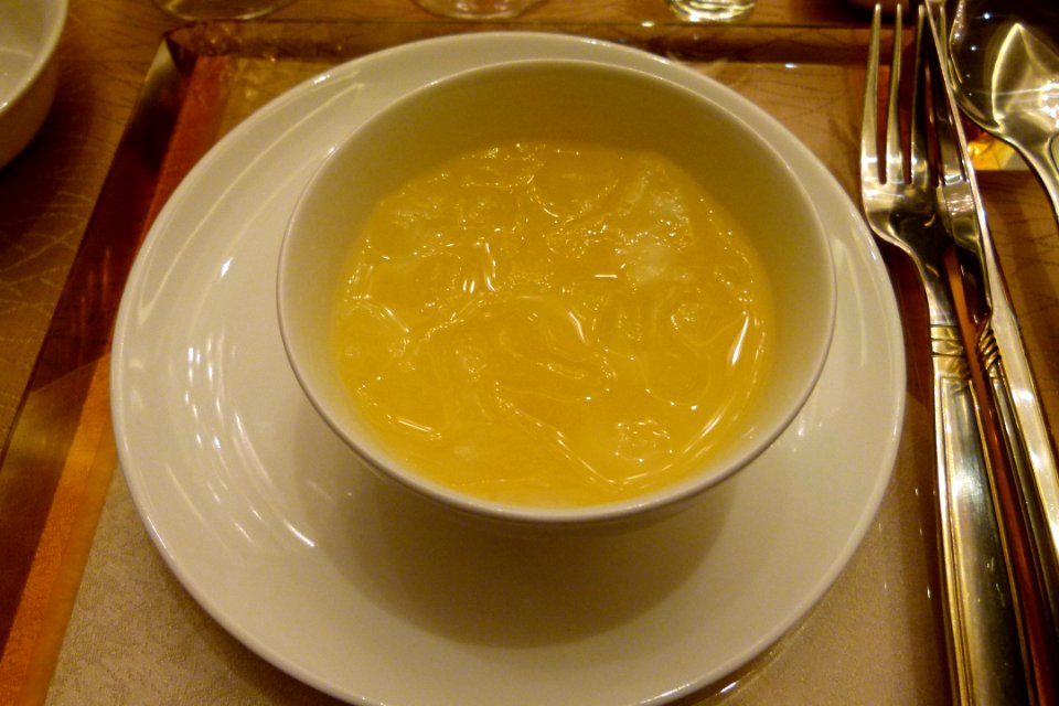 Chinese fruit soup 1