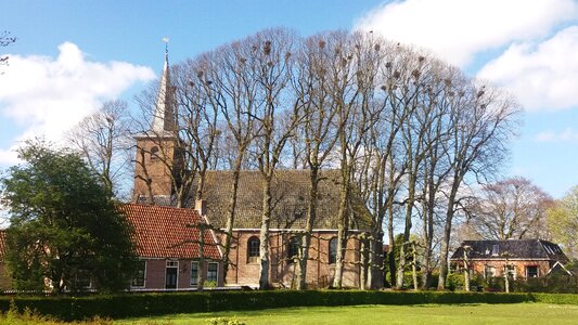Old building landscape