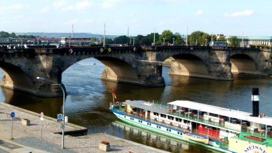 Augustusbrücke in Dresden 2