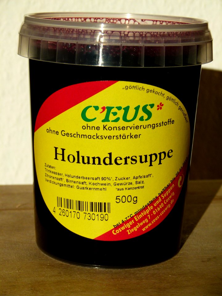 Holundersuppe aus Coswig