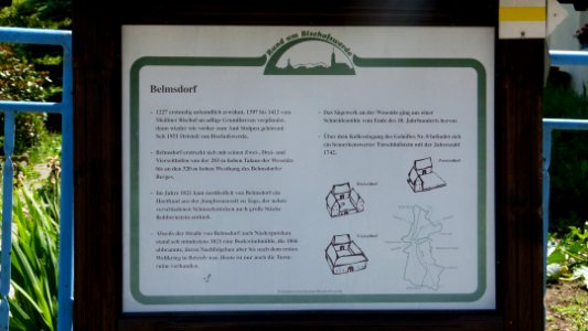 Informationstafel Belmsdorf