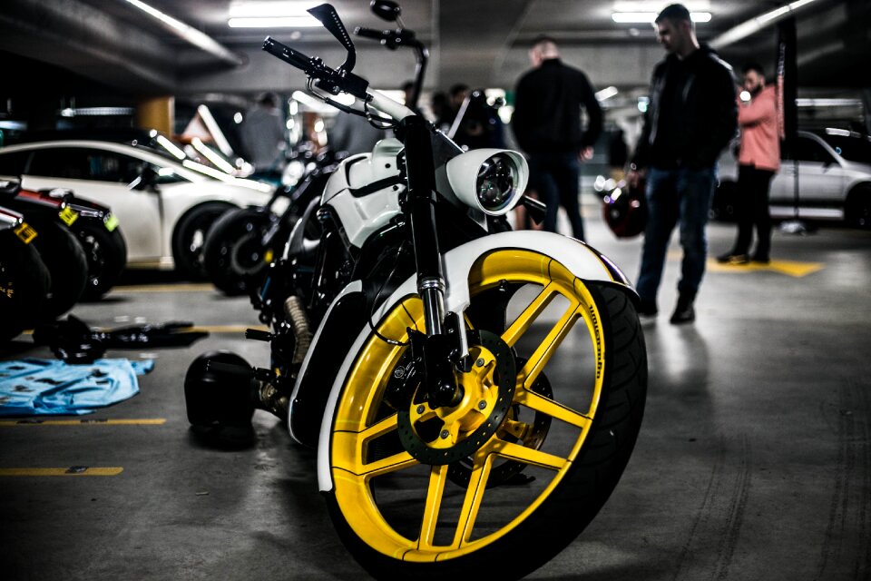 Motor davidson harley
