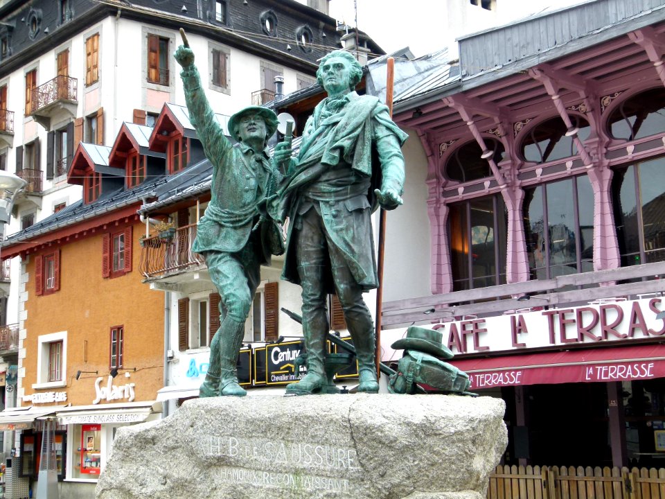Horace-Bénédict de Saussure in Chamonix