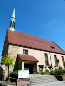 Kirche St-Martin Brückenstraße 22 Bad Cannstatt 1
