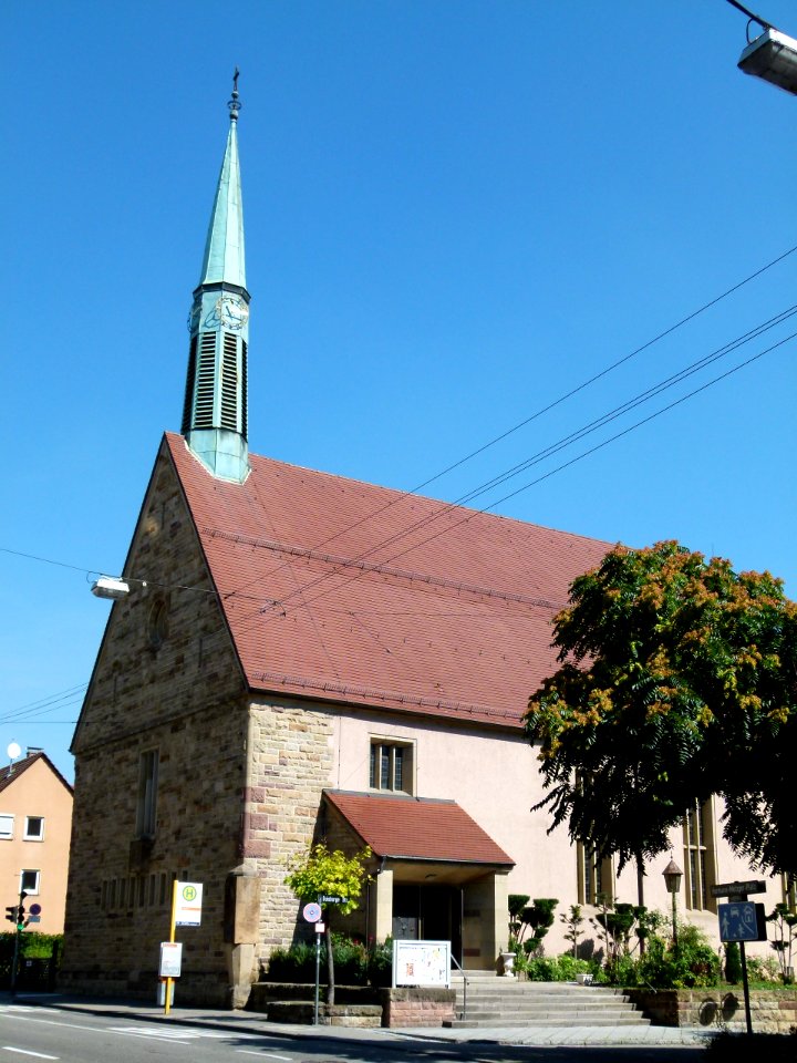Kirche St-Martin Brückenstraße 22 Bad Cannstatt 2