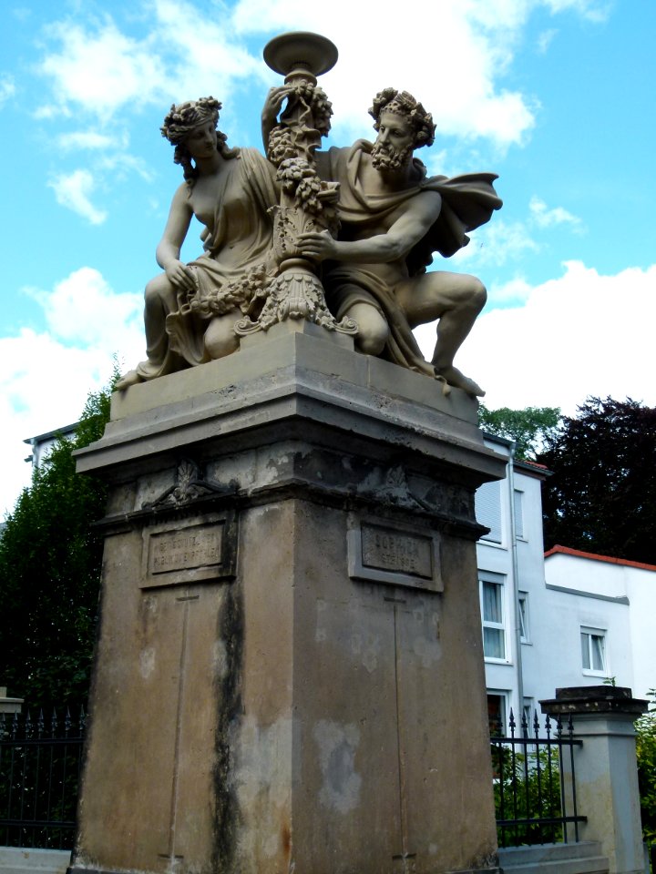 Figurengruppe Eduard-Bilz-Straße Radebeul 2
