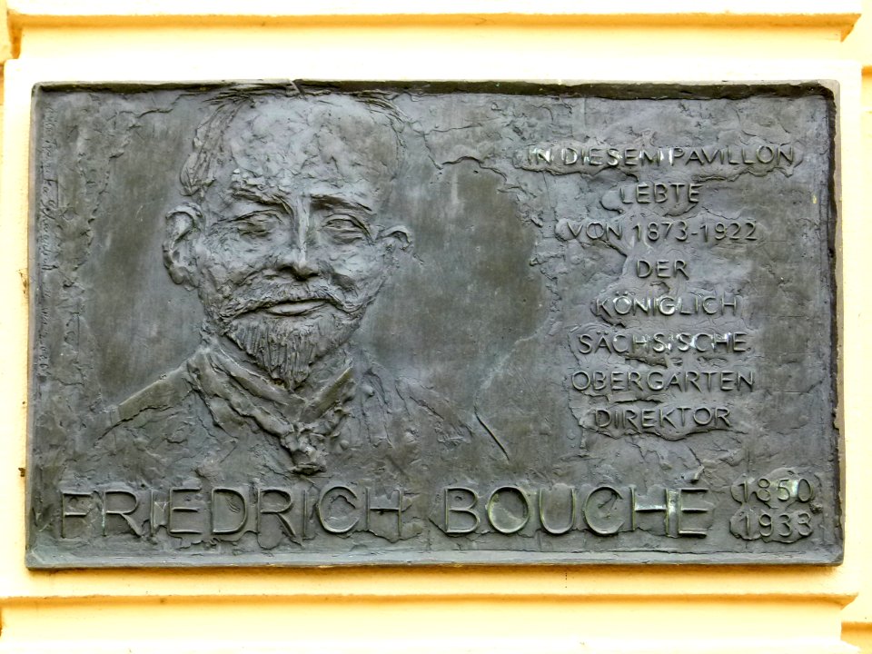 Friedrich Bouche Großer Garten Dresden