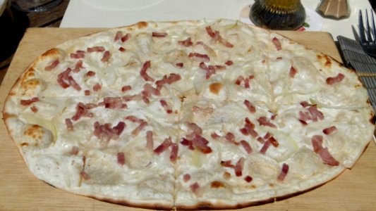 Elsässer Flammkuchen in Strasbourg 2