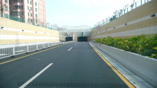 Entrance of Guanzhou Tunnel