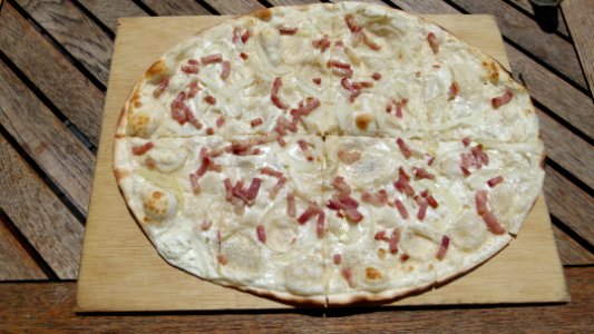 Elsässer Flammkuchen in Strasbourg 1