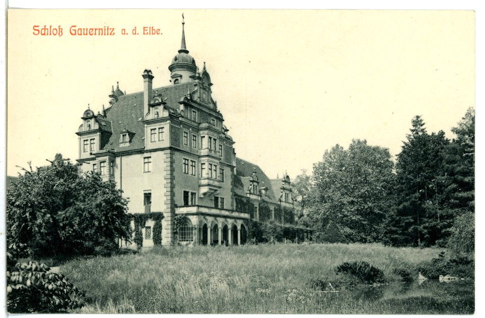 07309-Gauernitz-1906-Schloß-Brück & Sohn Kunstverlag