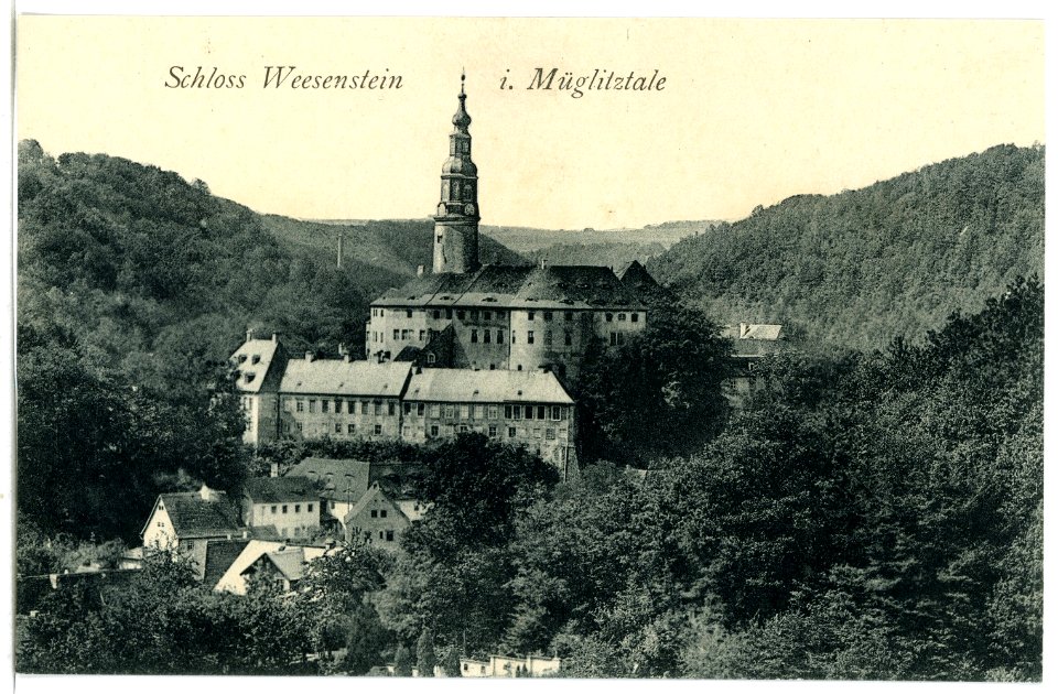 07347-Weesenstein-1906-Schloß-Brück & Sohn Kunstverlag
