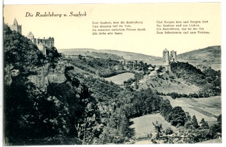 07320-Rudelsburg-1906-Rudelsburg und Saaleck-Brück & Sohn Kunstverlag