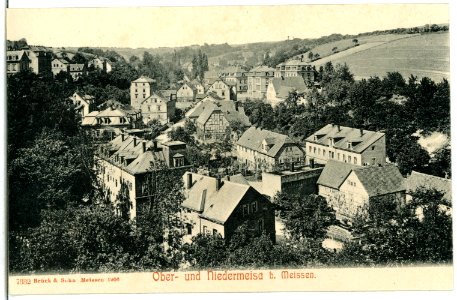 07332-Meißen-1906-Ober - und Niedermeisa Nr. 21 - 27-Brück & Sohn Kunstverlag
