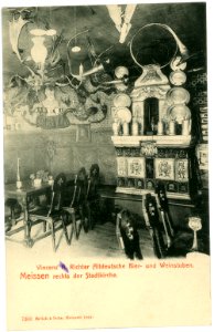 07350-Meißen-1906-Vincenz Richter - Gaststube-Brück & Sohn Kunstverlag
