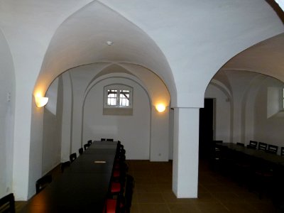 Gewölberaum in Hoflößnitz