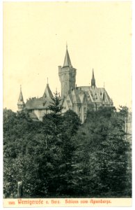 07565-Wernigerode-1906-Schloß vom Agnesberg-Brück & Sohn Kunstverlag