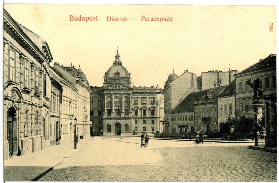07223-Budapest-1906-Paradeplatz-Brück & Sohn Kunstverlag
