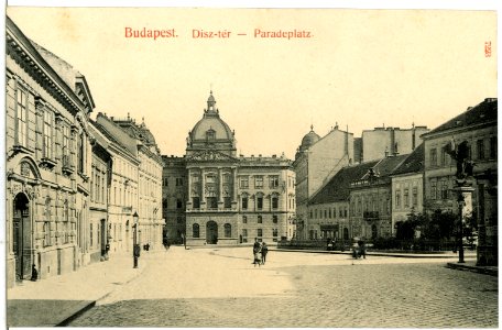 07223-Budapest-1906-Paradeplatz-Brück & Sohn Kunstverlag