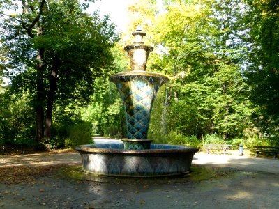 Dresden Grosser Garten Mosaikbrunnen 2
