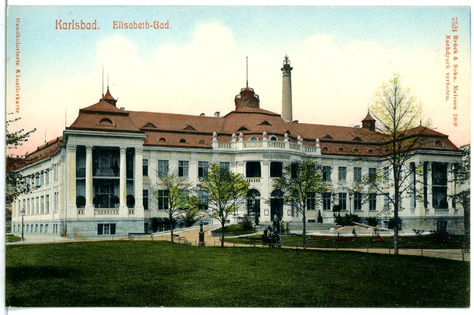 07524-Karlsbad-1906-Elisabeth-Bad-Brück & Sohn Kunstverlag