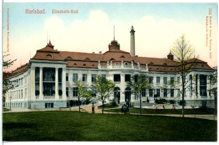 07524-Karlsbad-1906-Elisabeth-Bad-Brück & Sohn Kunstverlag