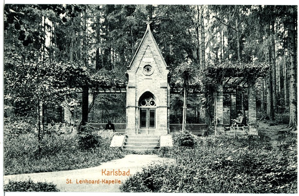 07580-Karlsbad-1906-St. Leonhard Kapelle-Brück & Sohn Kunstverlag