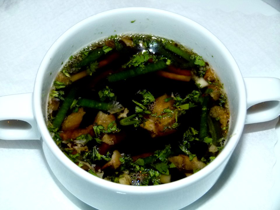 Gänsesuppe mit Wurzelgemüse 1