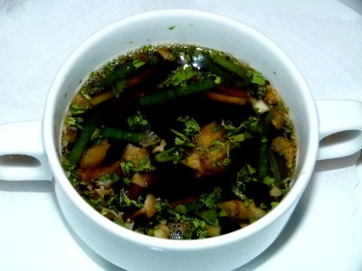 Gänsesuppe mit Wurzelgemüse 1